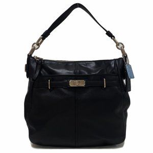 Coach 17816 Chelsea Black Leather Ashlynn Hobo Bag